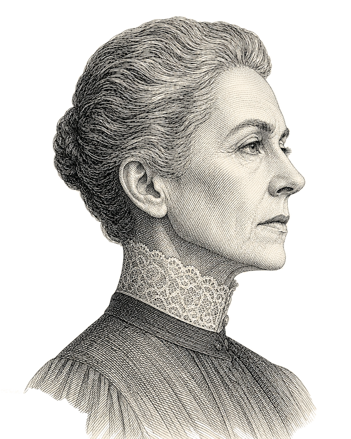 Engraved portrait of the Legal